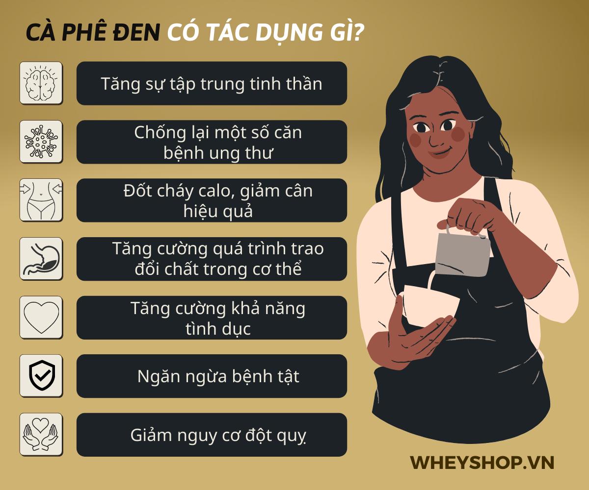 Cà phê đen bao nhiêu calo? Lợi ích khi uống cafe đen đúng cách