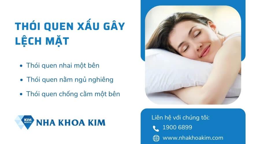 Nguyên nhân gây lệch mặt