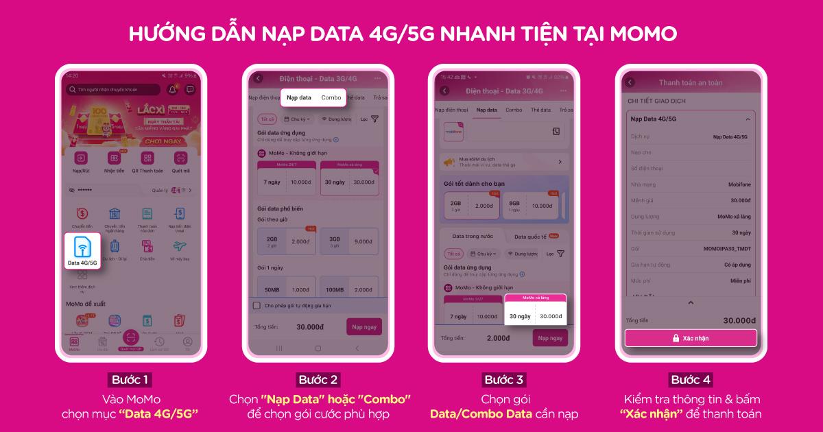 4 cách nạp 3G Viettel online siêu đơn giản