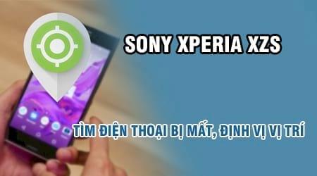 Hướng dẫn cách tìm điện thoại Sony Xperia XZs bị mất và định vị vị trí