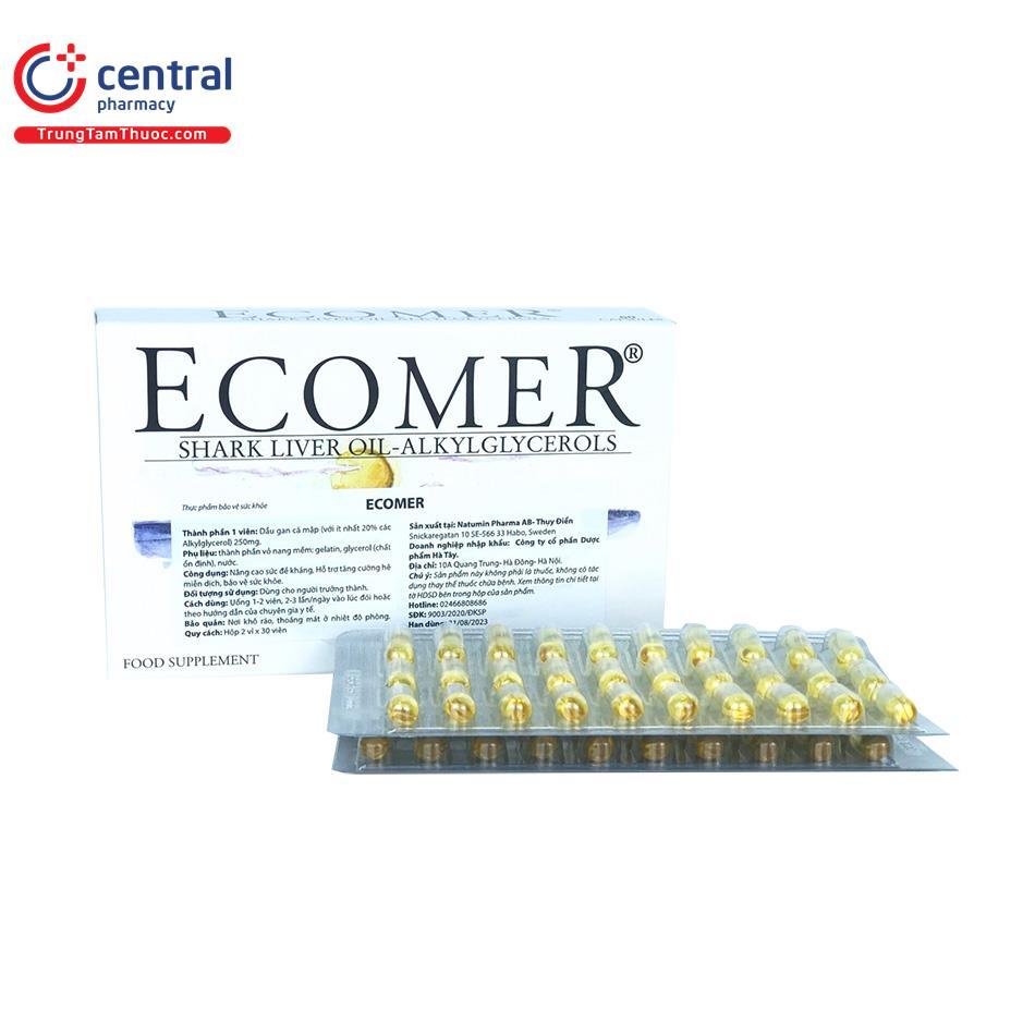 ecomer 250mg 60 vien 1 B0604