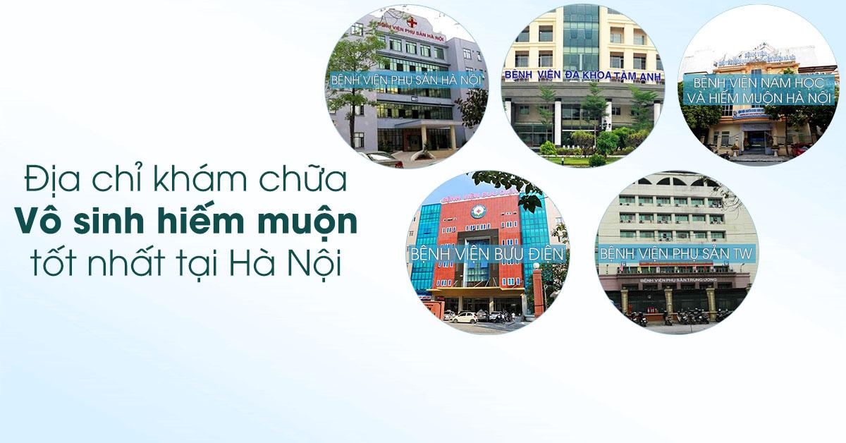 Khám chữa vô sinh hiếm muộn tại Hà Nội