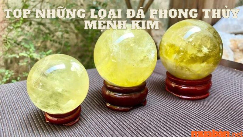 Top những loại đá phong thủy dành cho người mệnh Kim