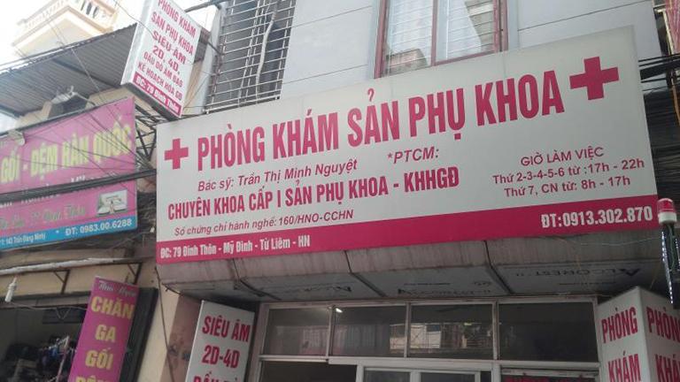 Phòng khám Sản phụ khoa - Bác sĩ Trần Thị Minh Nguyệt