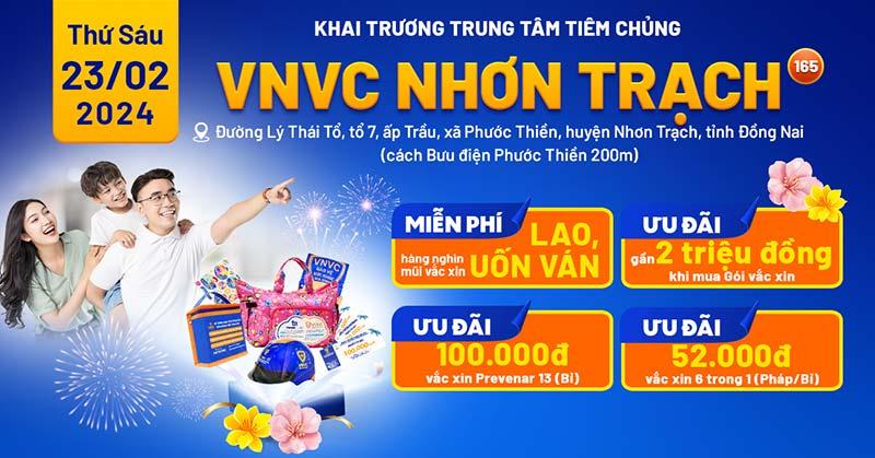 khai trương vnvc nhơn trạch