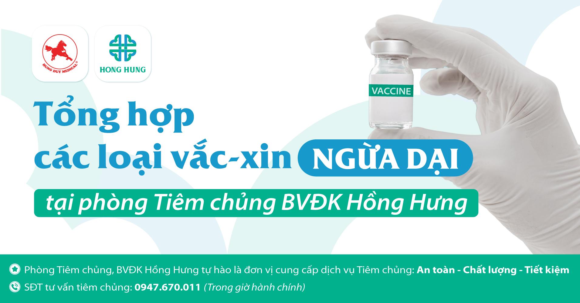 vắc xin phòng dại