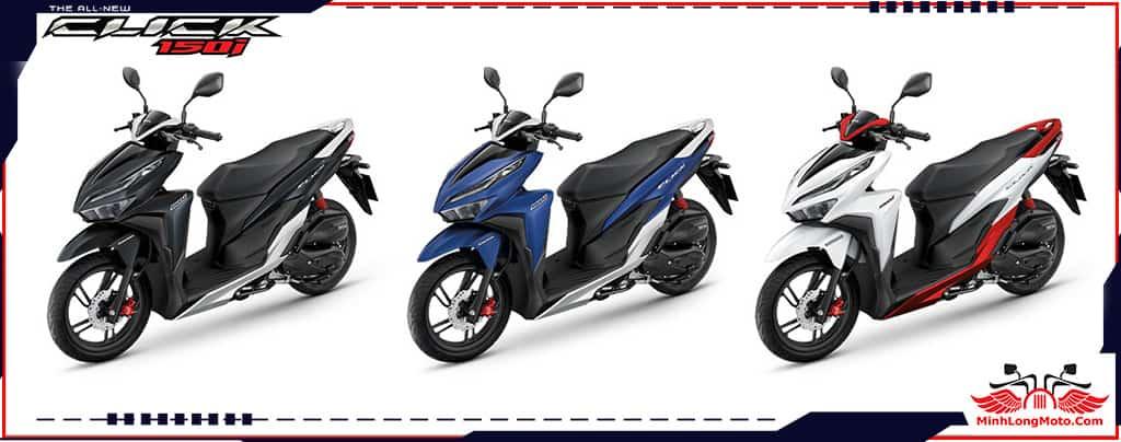 Màu sắc của Honda Click 150