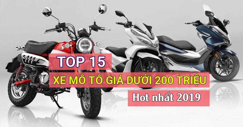 Xe PKL gia duoi 200 trieu