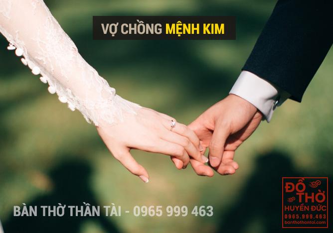 Chồng mệnh Kim lấy vợ mệnh Kim có hợp nhau không?