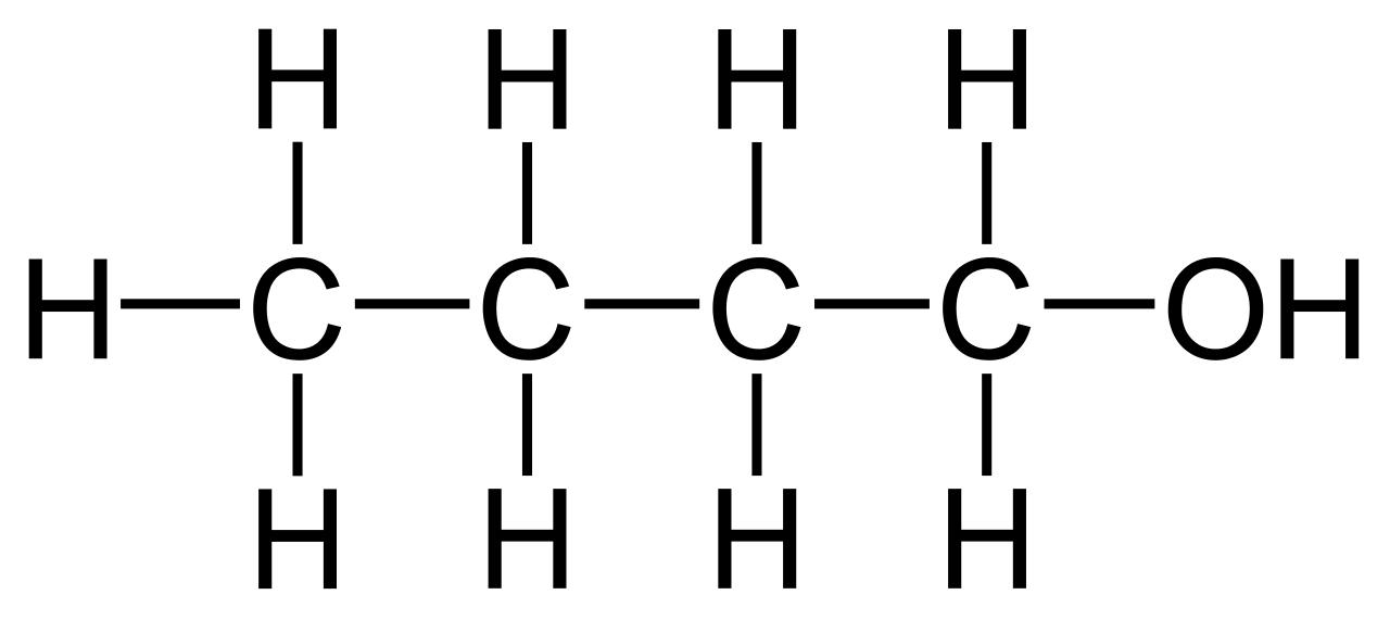 Cấu tạo phân tử của Ancol Butylic