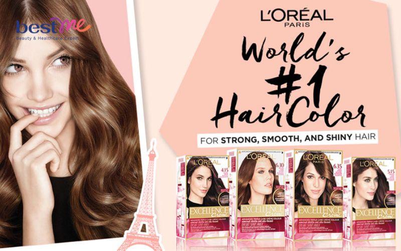 [UPDATE] Bảng màu thuốc nhuộm tóc Loreal mới nhất năm 2024