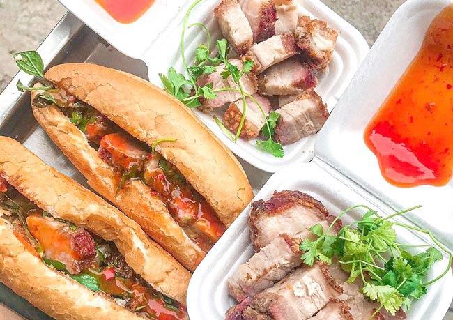 1 Ổ bánh mì heo quay bao nhiêu calo? Ăn có mập không