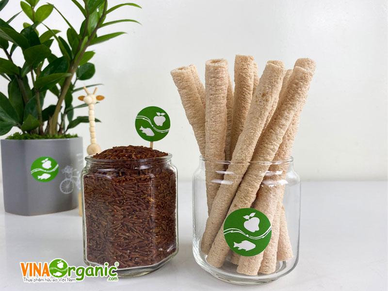 Bánh ống gạo – Hương vị tuổi thơ đến từ công nghệ VinaOrganic