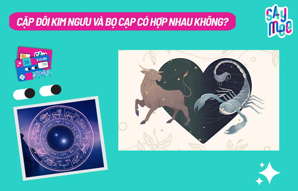 Cặp đôi Kim Ngưu và Bọ Cạp có hợp nhau không?