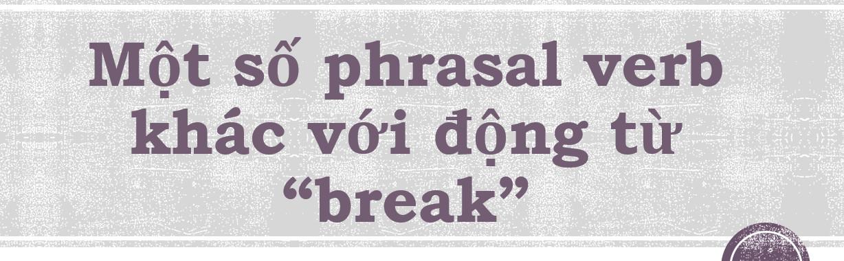 break up tiếng Anh là gì?