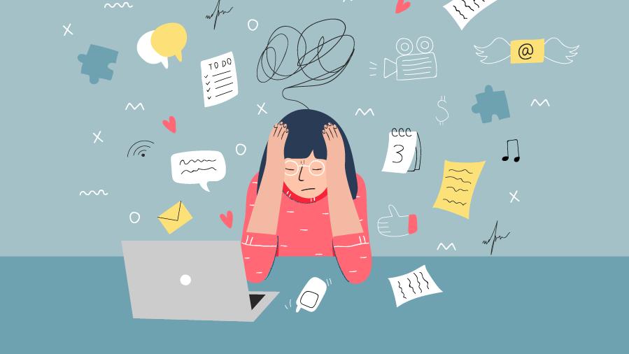 Áp lực từ công việc, cuộc sống khiến chúng ta dễ rơi vào trạng thái stress