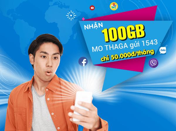 Cách đăng ký gói Thaga VinaPhone 50K 100GB