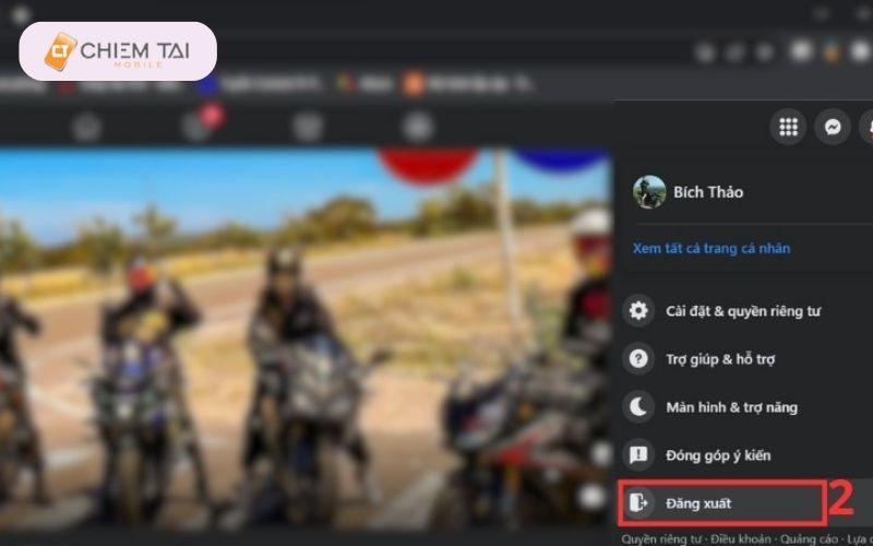 Hướng dẫn cách ĐĂNG XUẤT Facebook trên máy tính nhanh chóng