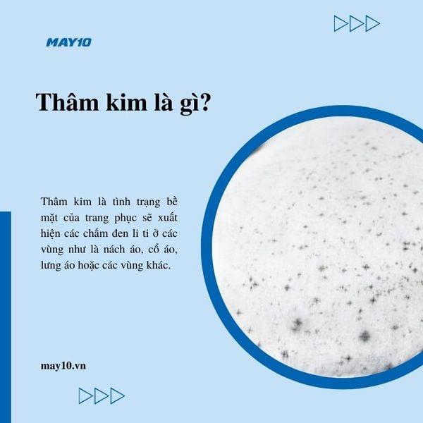 Hướng dẫn cách trị thâm kim trên áo trắng đơn giản, hiệu quả nhất