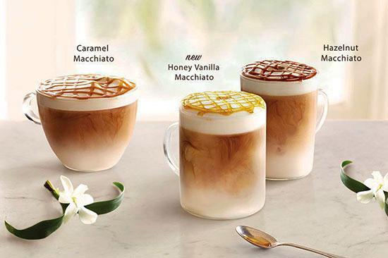 các dòng thức uống Machiato