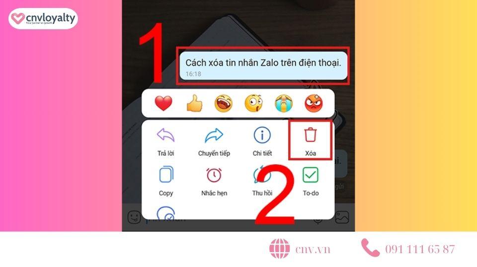 Cách xóa tin nhắn Zalo dễ dàng trên điện thoại và máy tính