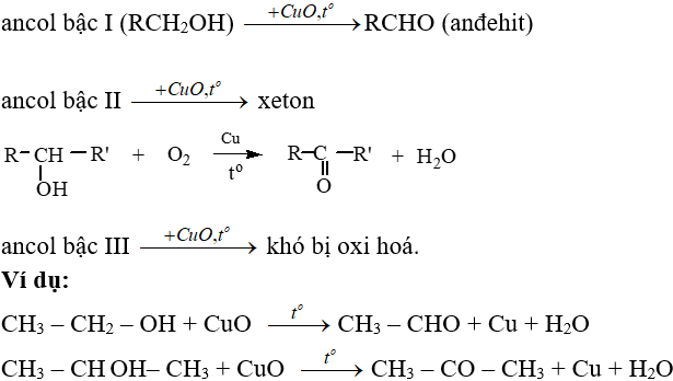 CH3OH ra HCHO l CH3OH + O2 → HCHO + H2O | Ancol metylic ra Andehit fomic