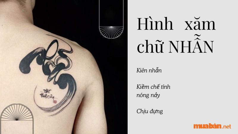 Hãy cùng Mua bán tìm hiểu ý nghĩa của hình xăm chữ Nhẫn độc đáo nhất 2023 nhé.