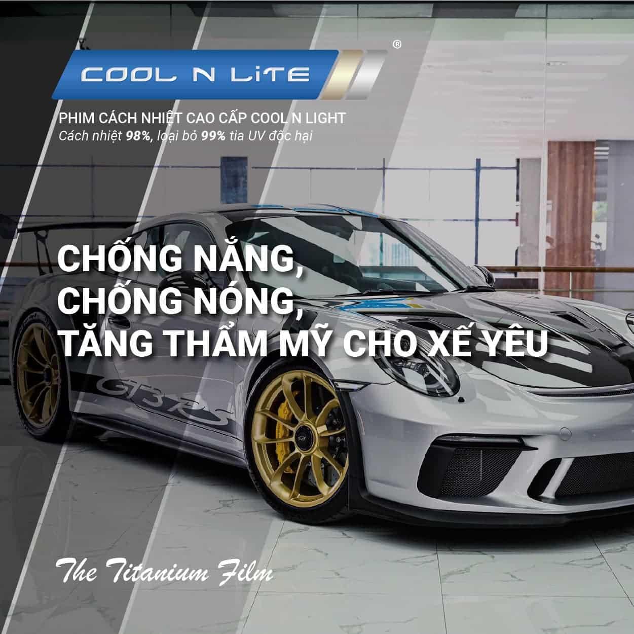 Phim cách nhiệt ô tô Cool N Lite