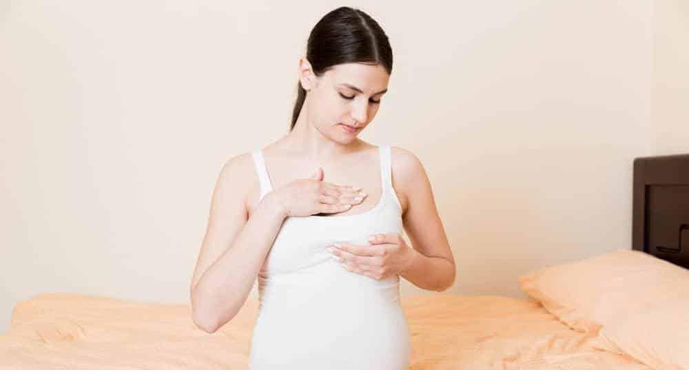 đau ngực khi mang thai