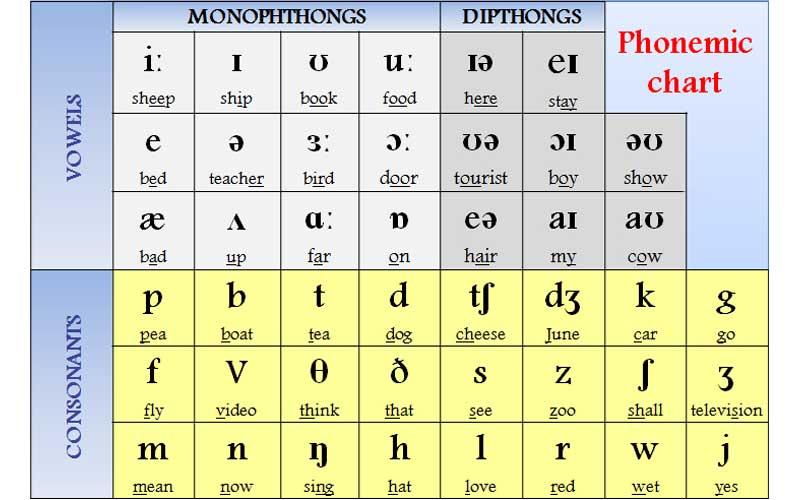 Cách đọc và viết bảng phát âm tiếng Anh IPA