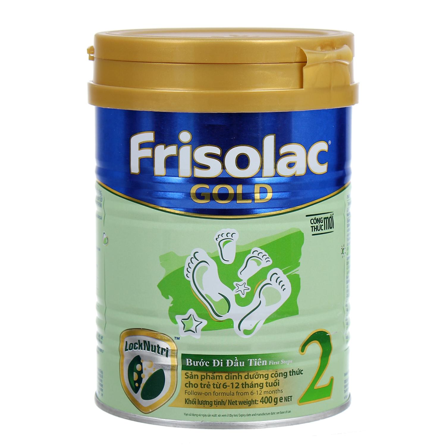 Sữa Frisolac Gold 2 400g (6-12 tháng)