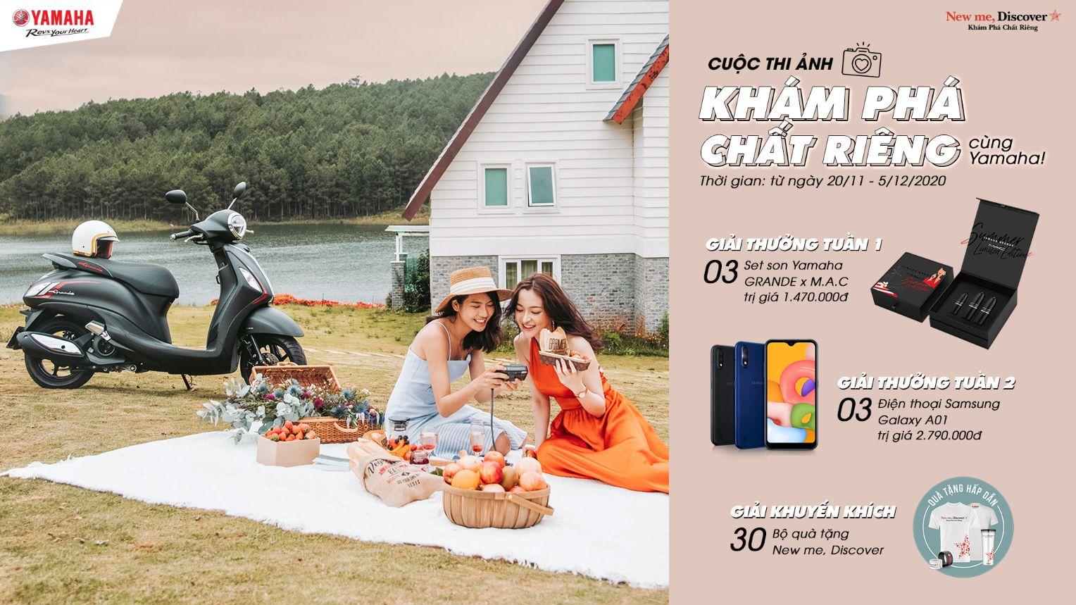 Cuộc thi ảnh INSTAGRAM: KHÁM PHÁ CHẤT RIÊNG CÙNG YAMAHA