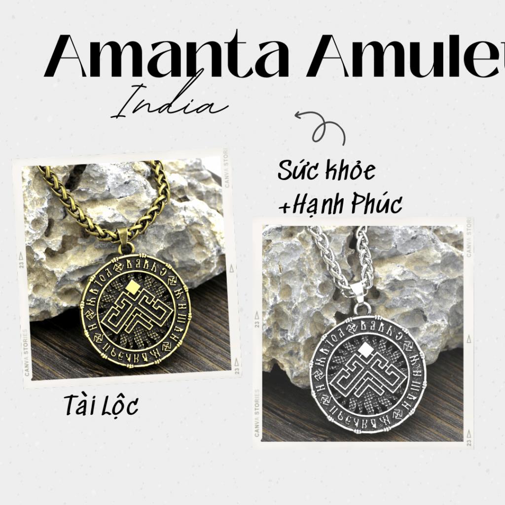 Amanta Amulet bùa hộ mệnh tài lộc, sức khỏe và hạnh phúc