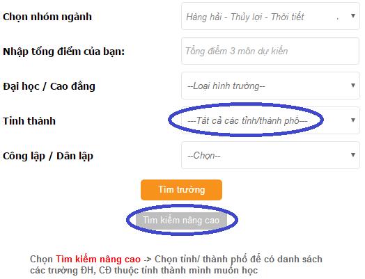 Danh sách các trường ĐH, CĐ đào tạo ngành Hàng hải - Thủy lợi - Thời tiết