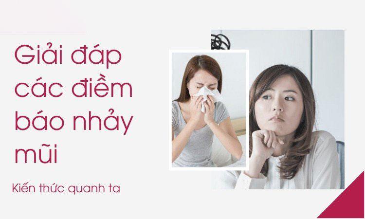 Nhảy mũi điềm báo gì?