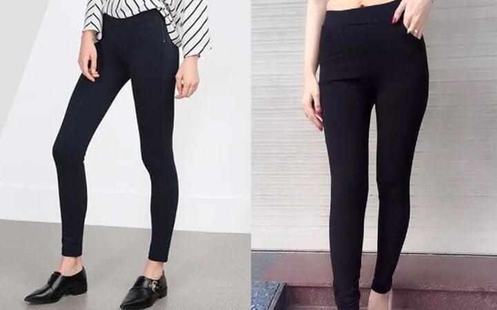 Quần legging ngày càng được ưa chuộng.