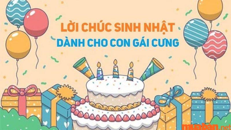 Tổng hợp những lời chúc mừng sinh nhật con gái đông đầy yêu thương từ bố mẹ