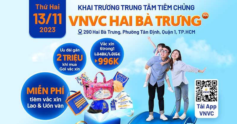 khai trương vnvc hai bà trưng