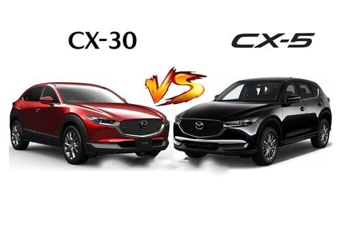 So sánh Mazda CX-30 và Mazda CX-5: Nên mua xe nào?