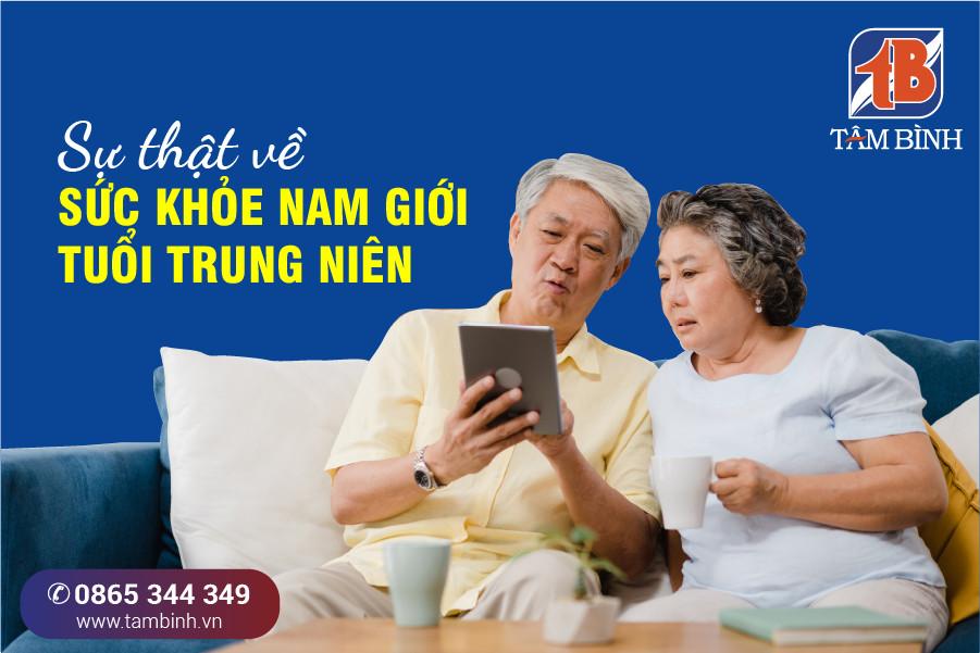 thực trạng sức khỏe đàn ông 45-50 tuổi