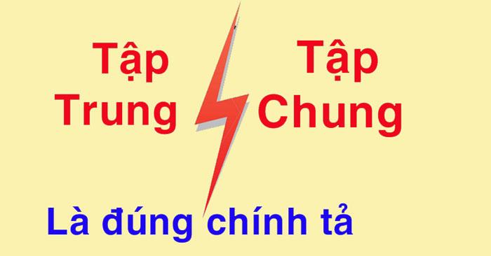 Tập trung