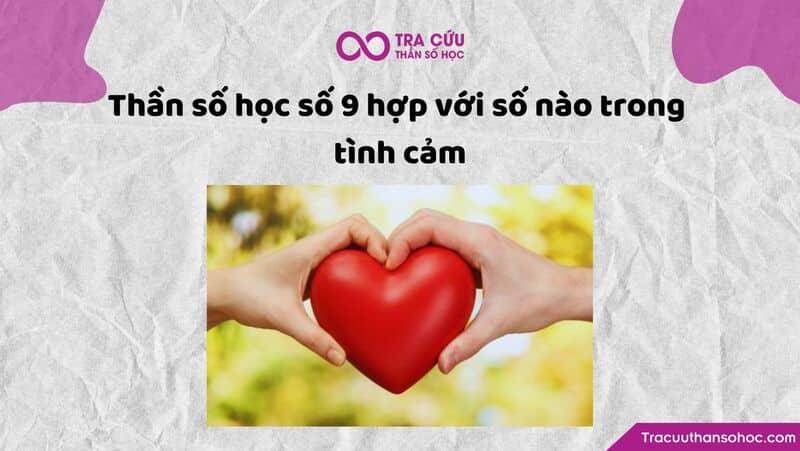 Thần số học số 9 hợp với số nào trong tình cảm