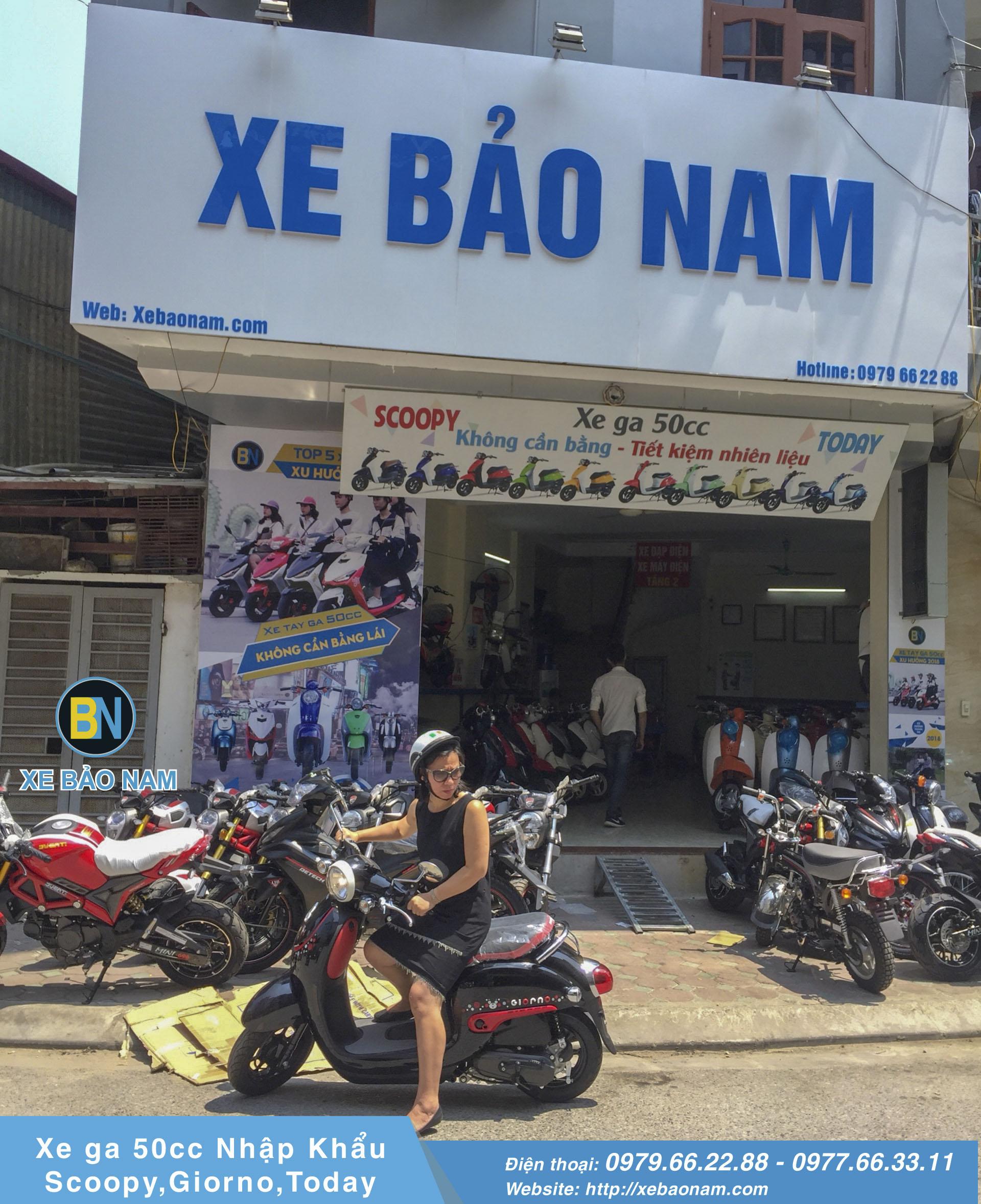 Xe ga 50cc Honda Giorno Nhật Bản Nhập khẩu