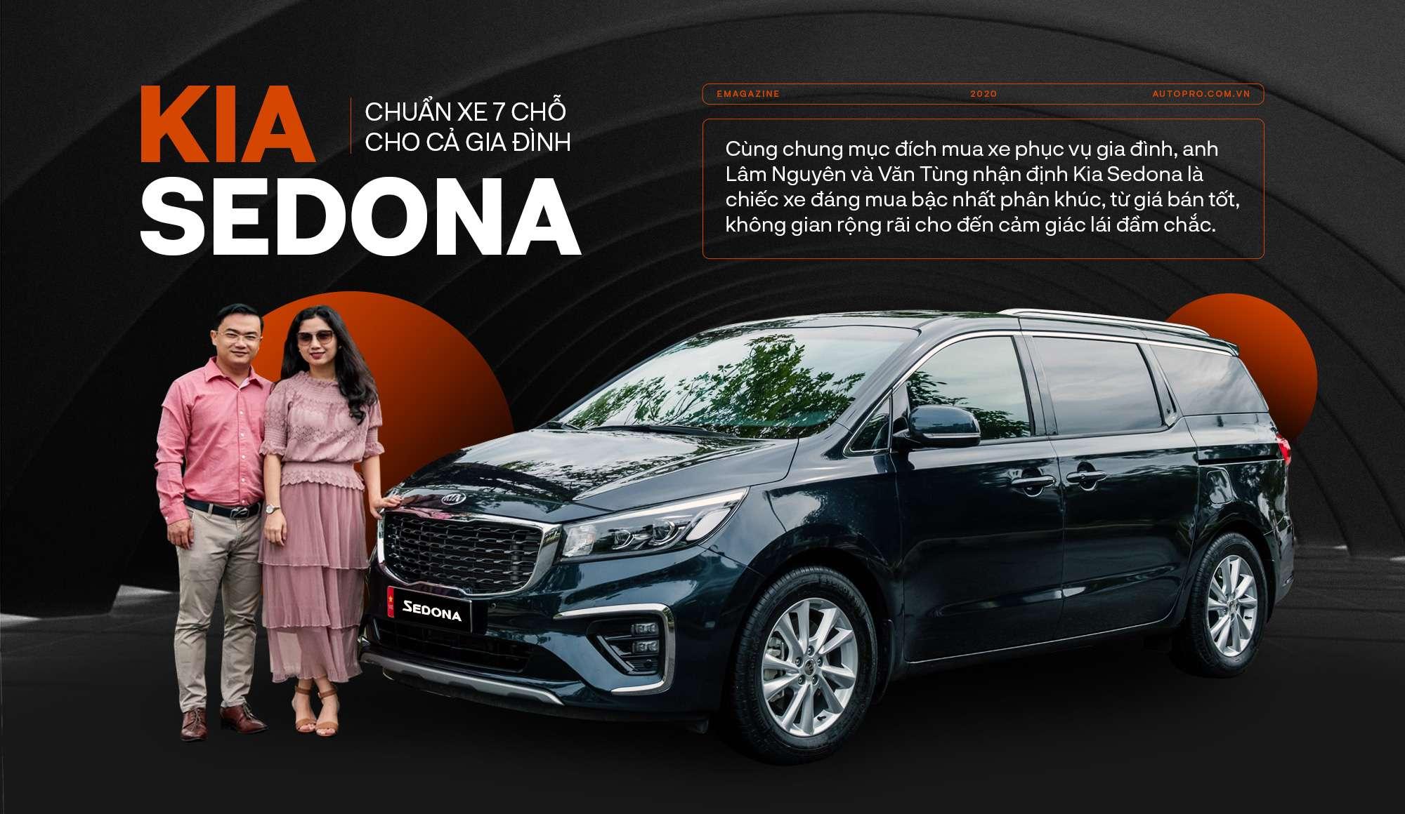 Kia Sedona - Chuẩn Xe 7 Chỗ Cho Cả Gia Đình