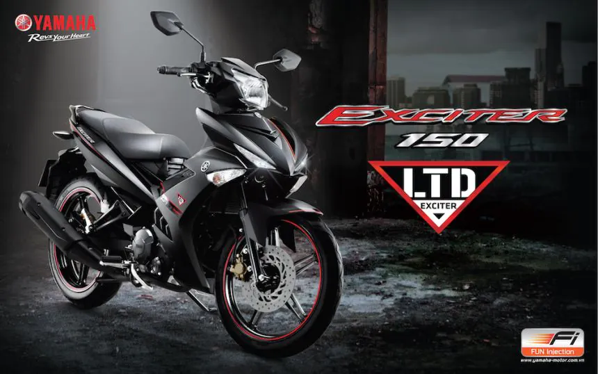 Yamaha Motor Việt Nam chính thức ra mắt phiên bản xe côn tay mới Exciter 150 Matte Black