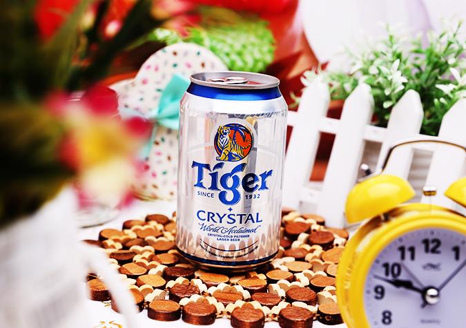 Bia Tiger Crystal thùng 24 lon x 330ml