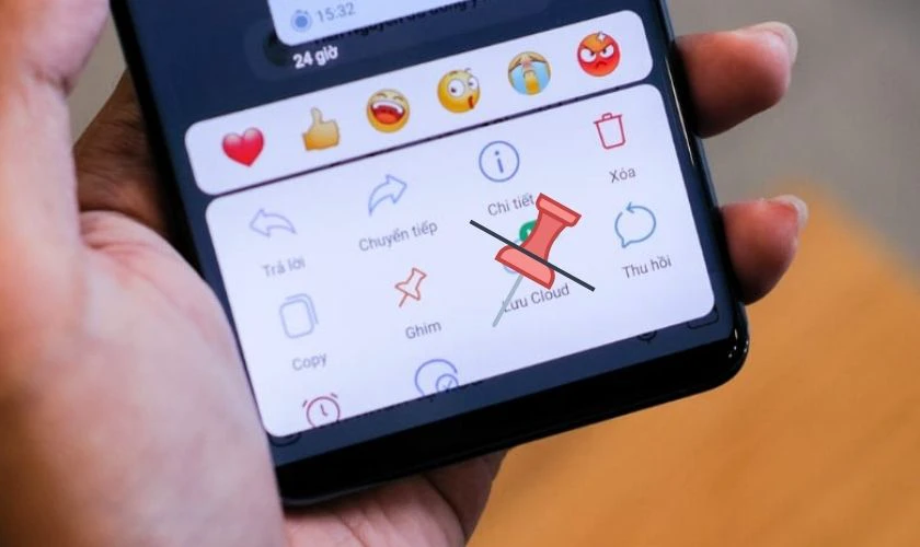 Cách ghim, bỏ ghim tin nhắn trên Zalo tránh bị trôi