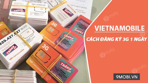 Đăng ký 3G Vietnamobile chỉ trong 1 ngày