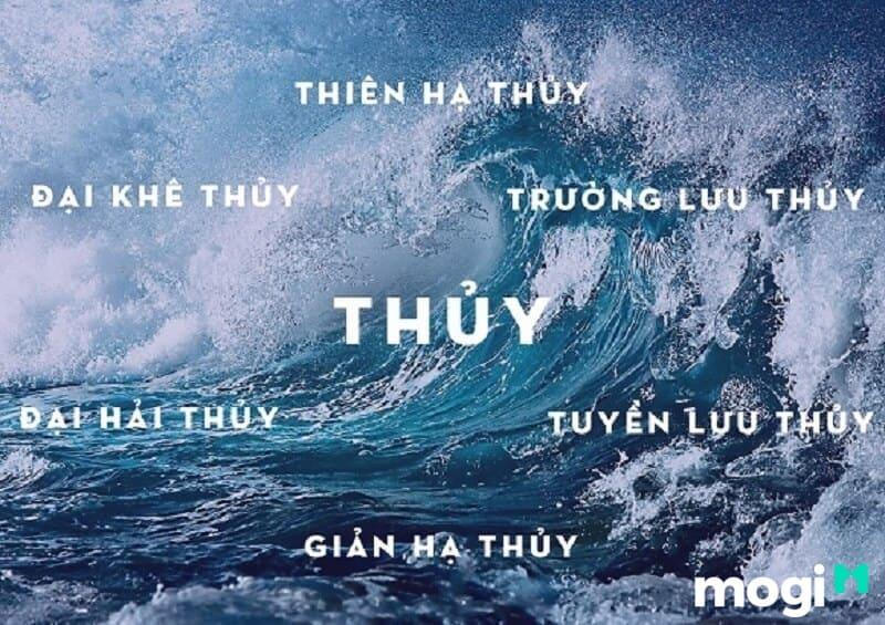 Mệnh Thủy và các nạp âm của nó