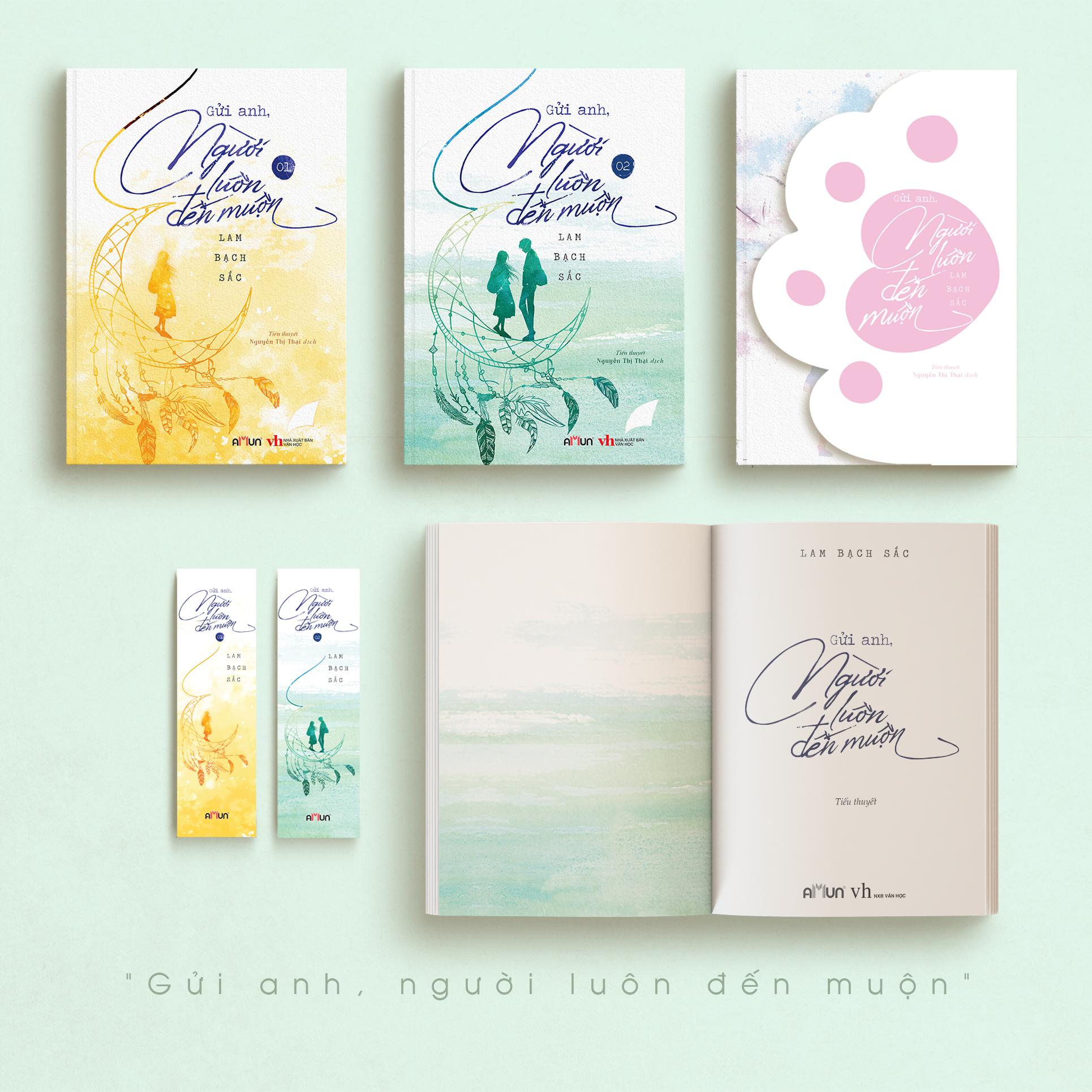 Combo - Gửi anh, người luôn đến muộn 2T - DINHTIBOOKS